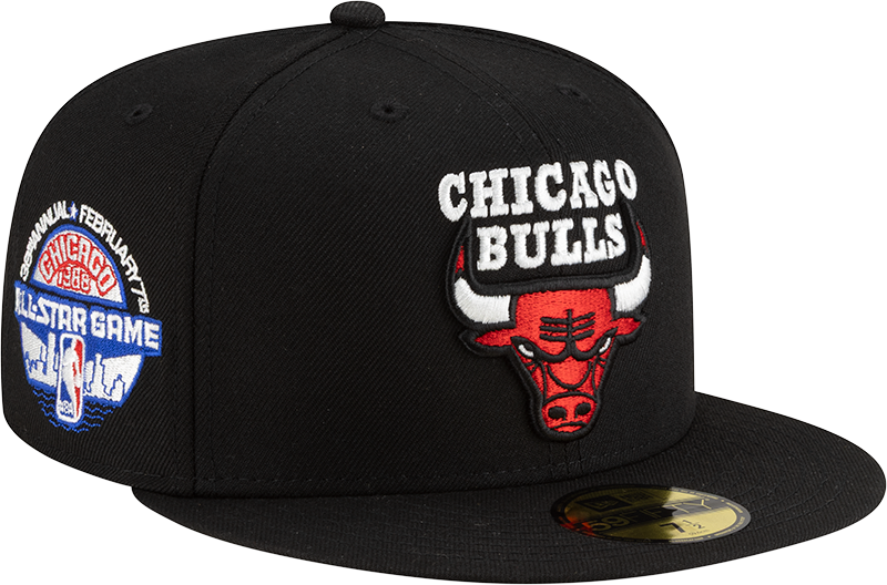 Chicago Bulls 1966-Present Hardwood Classics Black 59FIFTY Fitted Hat