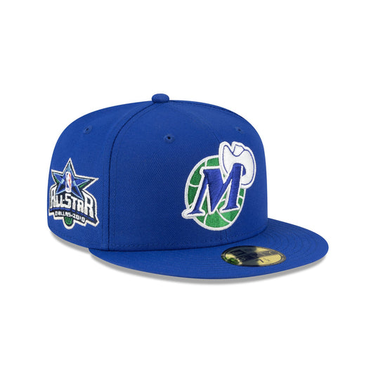 Dallas Mavericks 1980-2000 Hardwood Classics Blue 59FIFTY Fitted Hat - New Era Cap