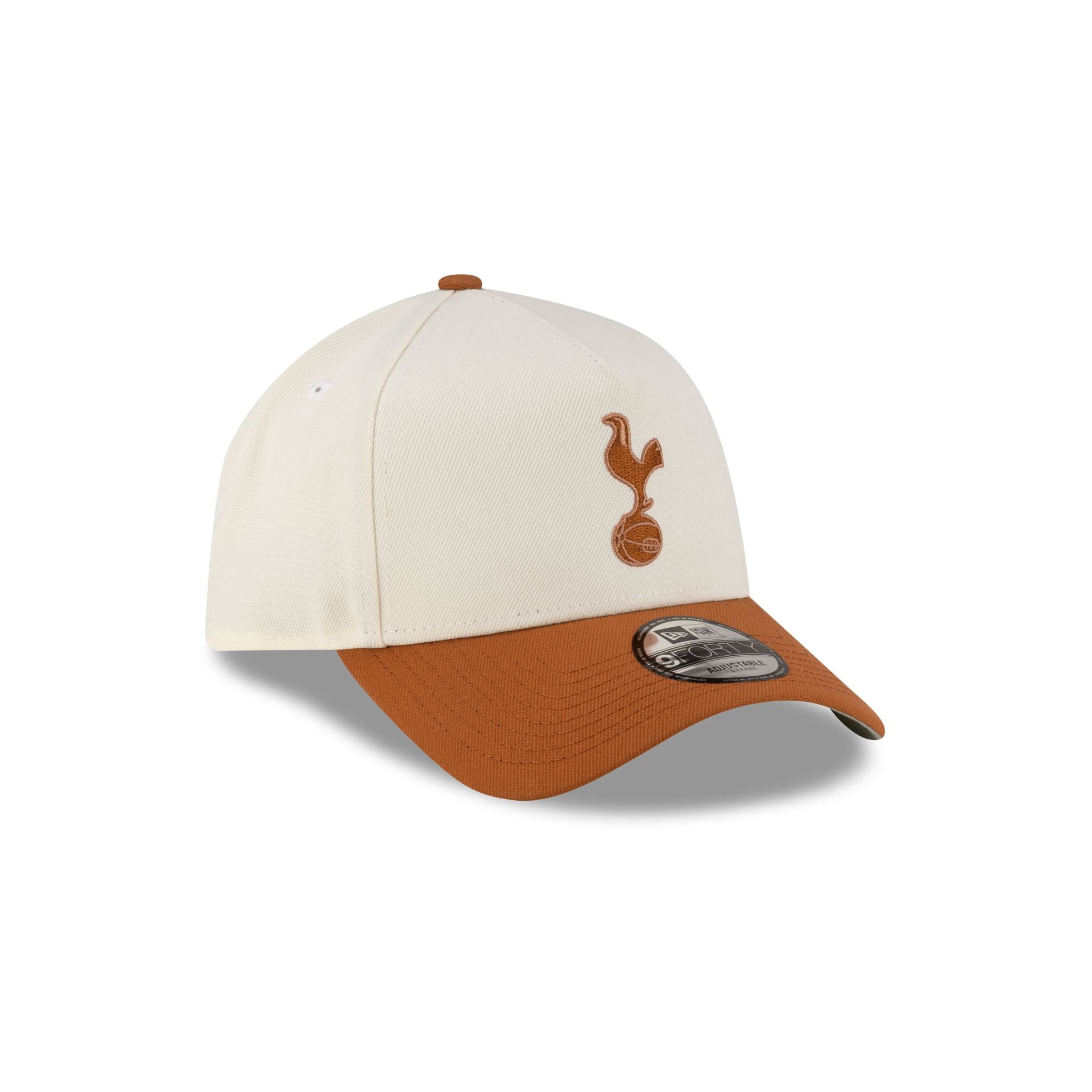 Tottenham Hotspur FC Chrome Earth Brown 9FORTY A-Frame Snapback Hat