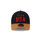 Team USA Alpine Skiing 9FORTY A-Frame Snapback Hat