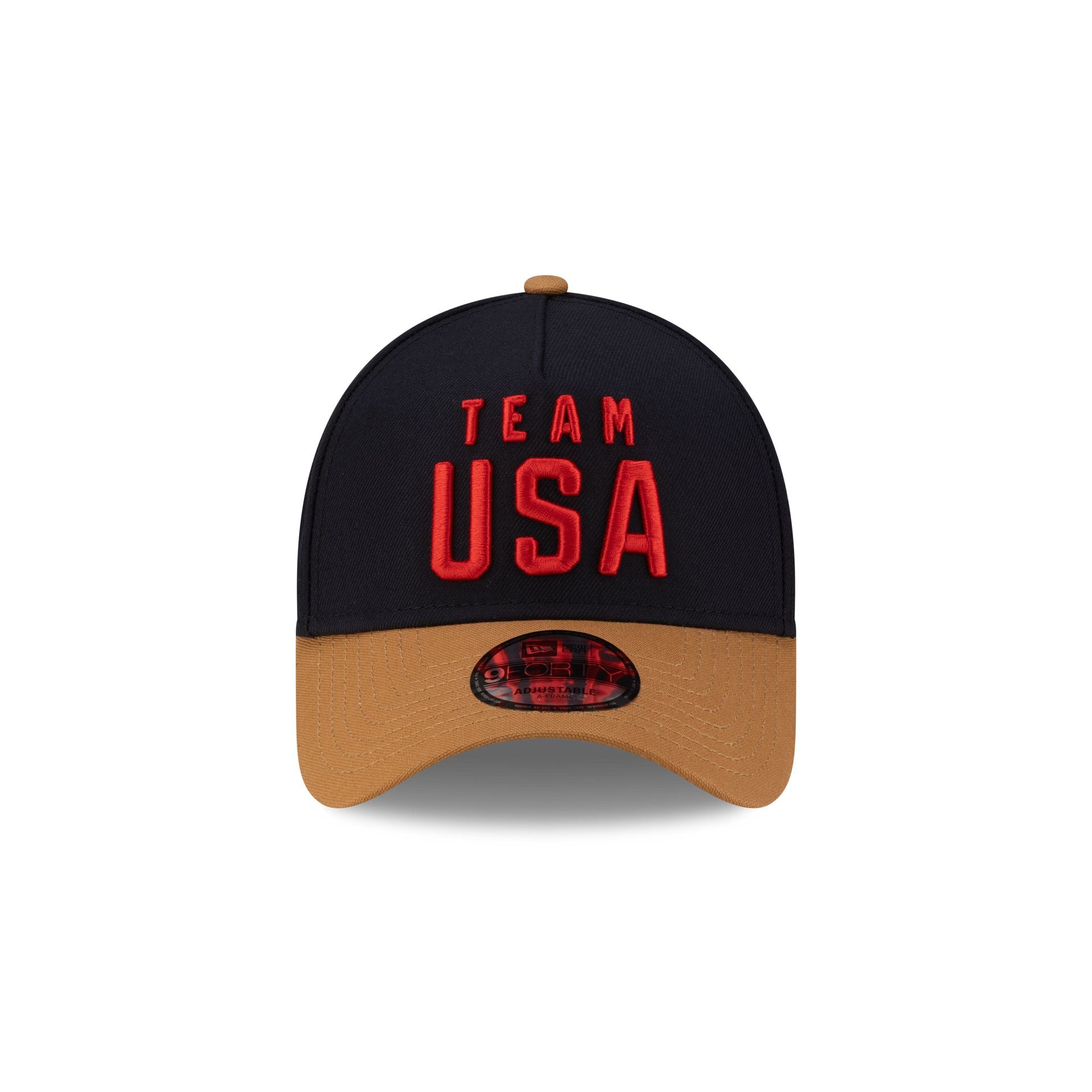 Team USA Alpine Skiing 9FORTY A-Frame Snapback Hat