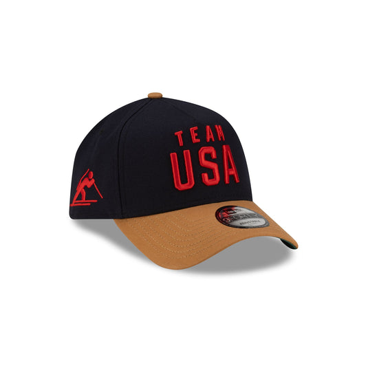Team USA Biathlon 9FORTY A-Frame Snapback Hat - New Era Cap