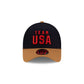 Team USA Curling 9FORTY A-Frame Snapback Hat