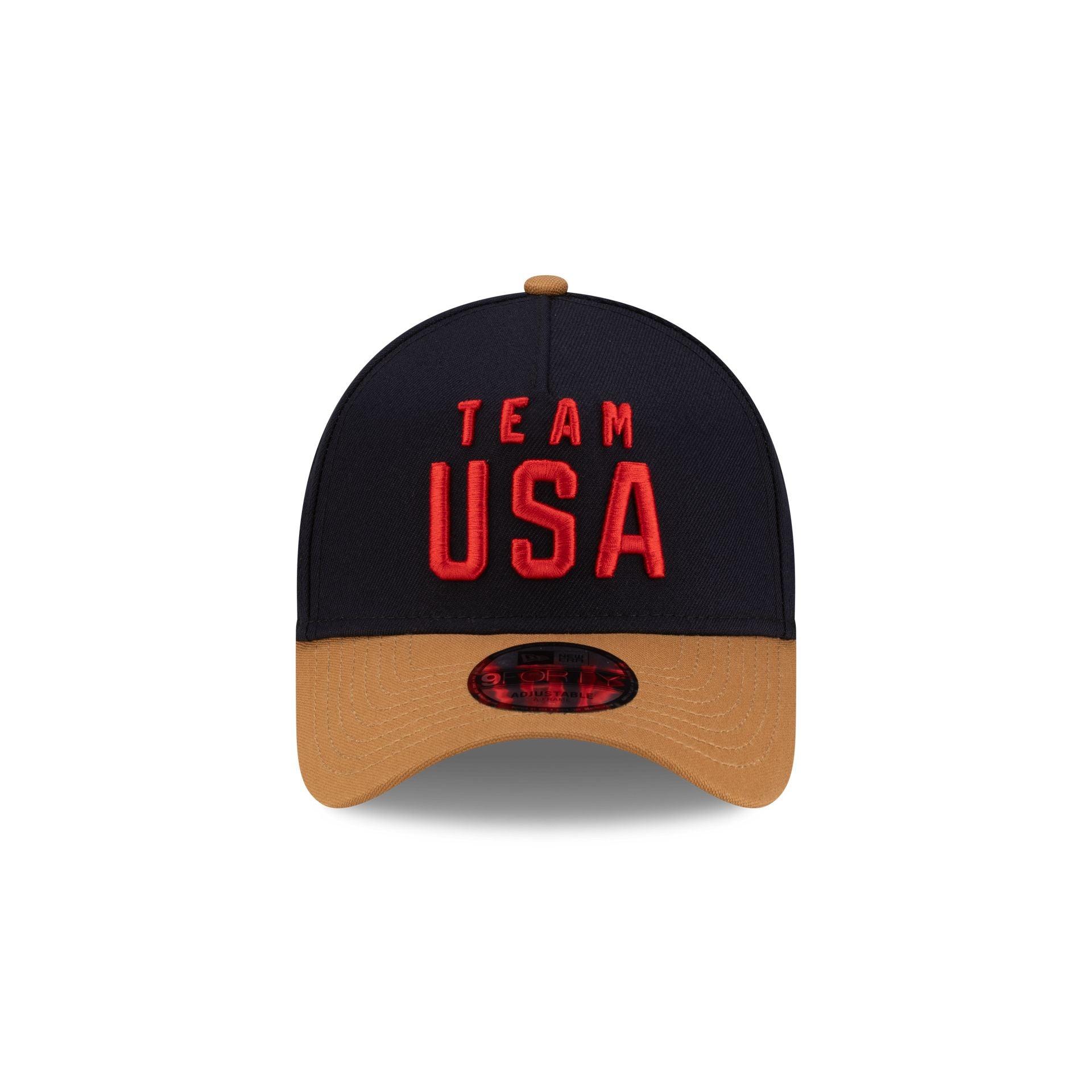 Team USA Ski Mountaineering 9FORTY A-Frame Snapback Hat