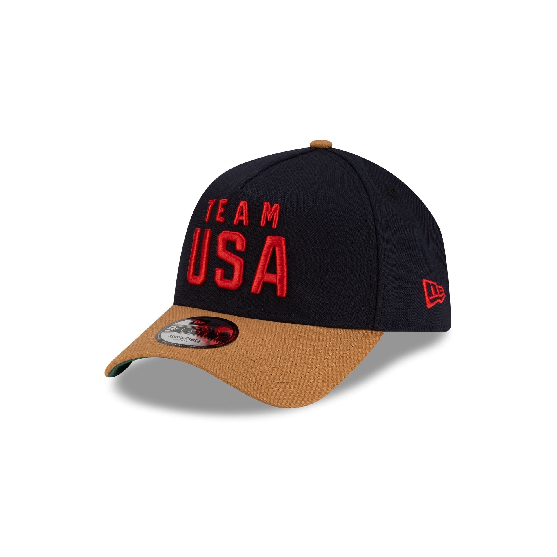 Team USA Speed Skating 9FORTY A-Frame Snapback Hat