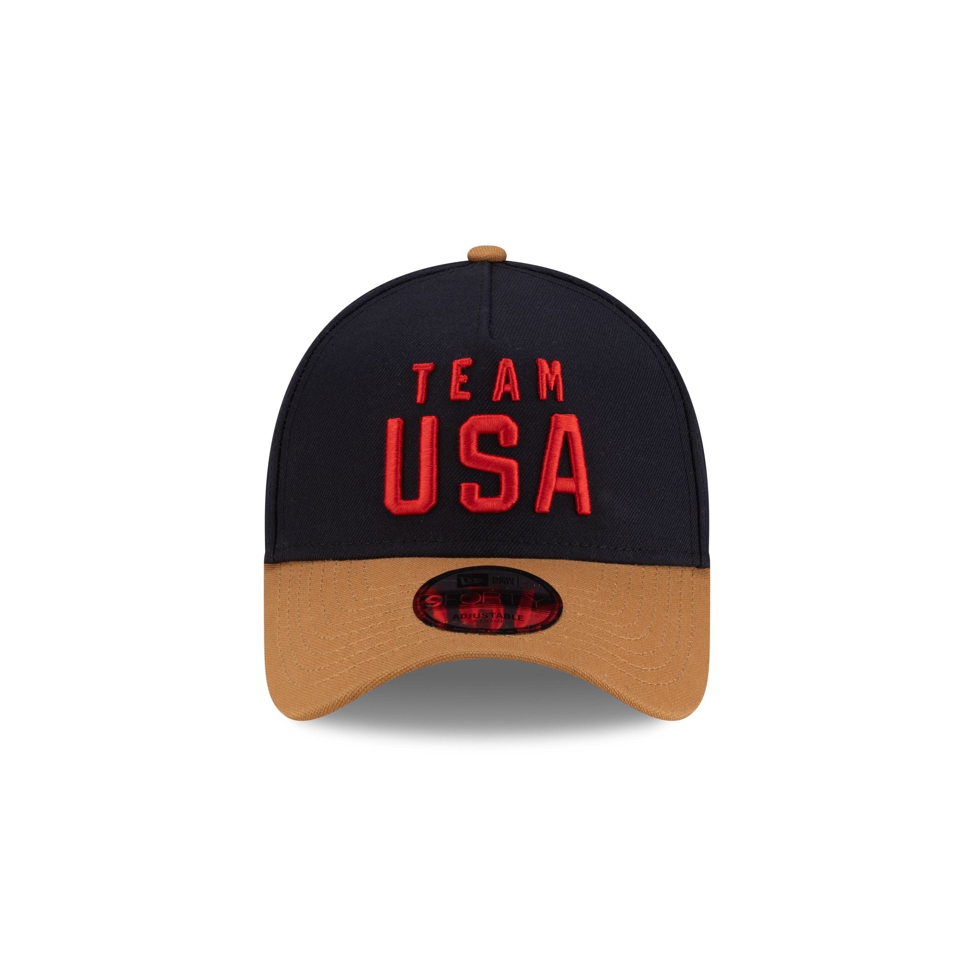 Team USA Speed Skating 9FORTY A-Frame Snapback Hat