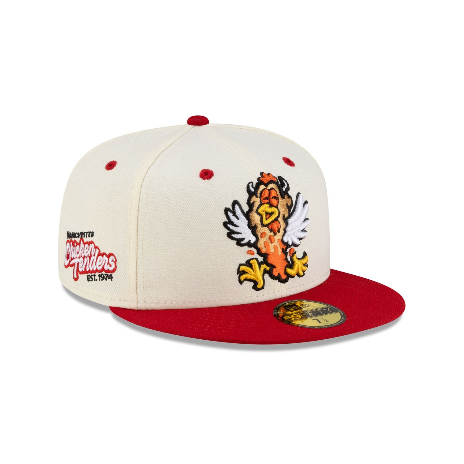 New Hampshire Fisher Cats Chrome Food Pack 59FIFTY Fitted Hat