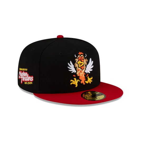 New Hampshire Fisher Cats Black Food Pack 59FIFTY Fitted Hat - New Era Cap