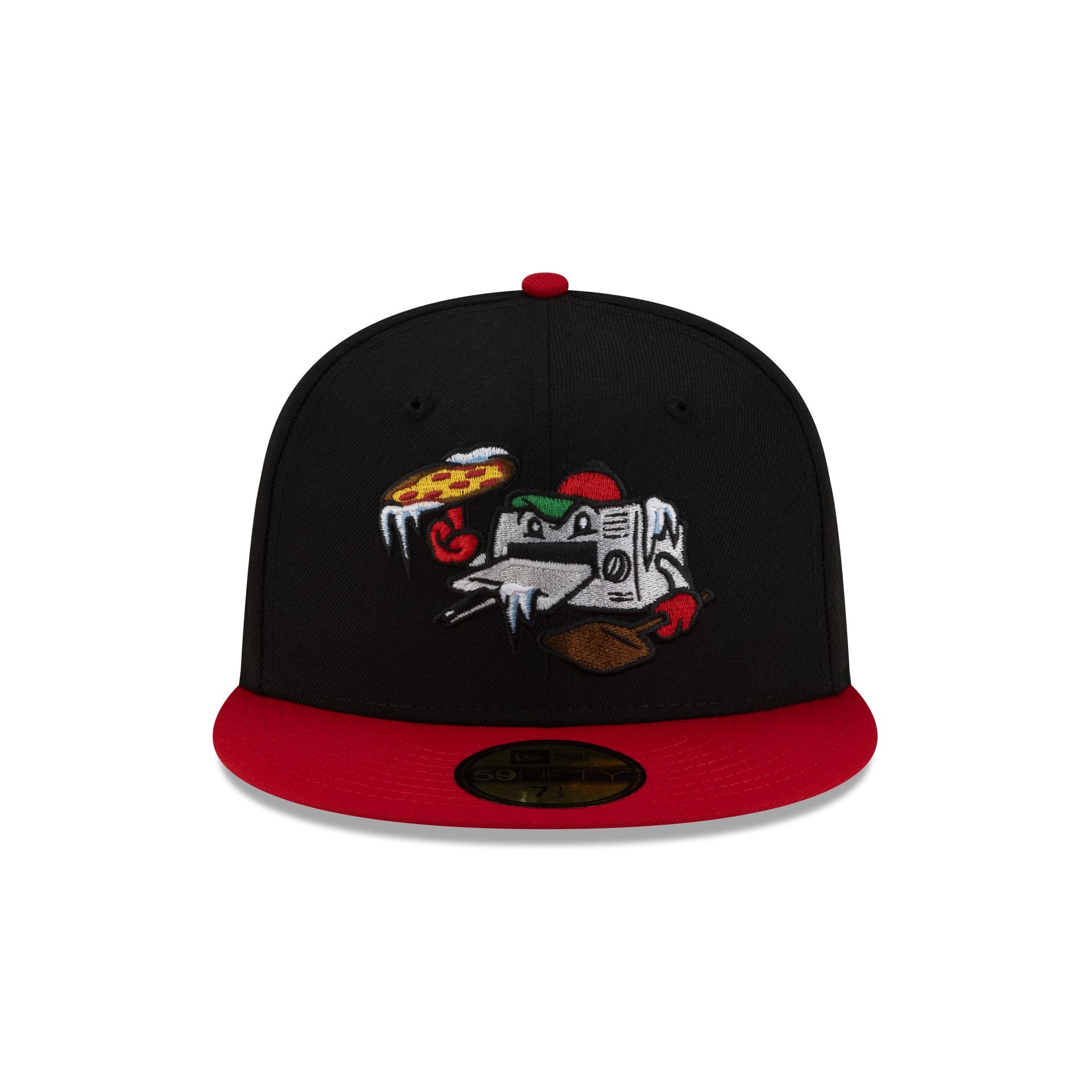 Wisconsin Timber Rattlers Black Food Pack 59FIFTY Fitted Hat – New