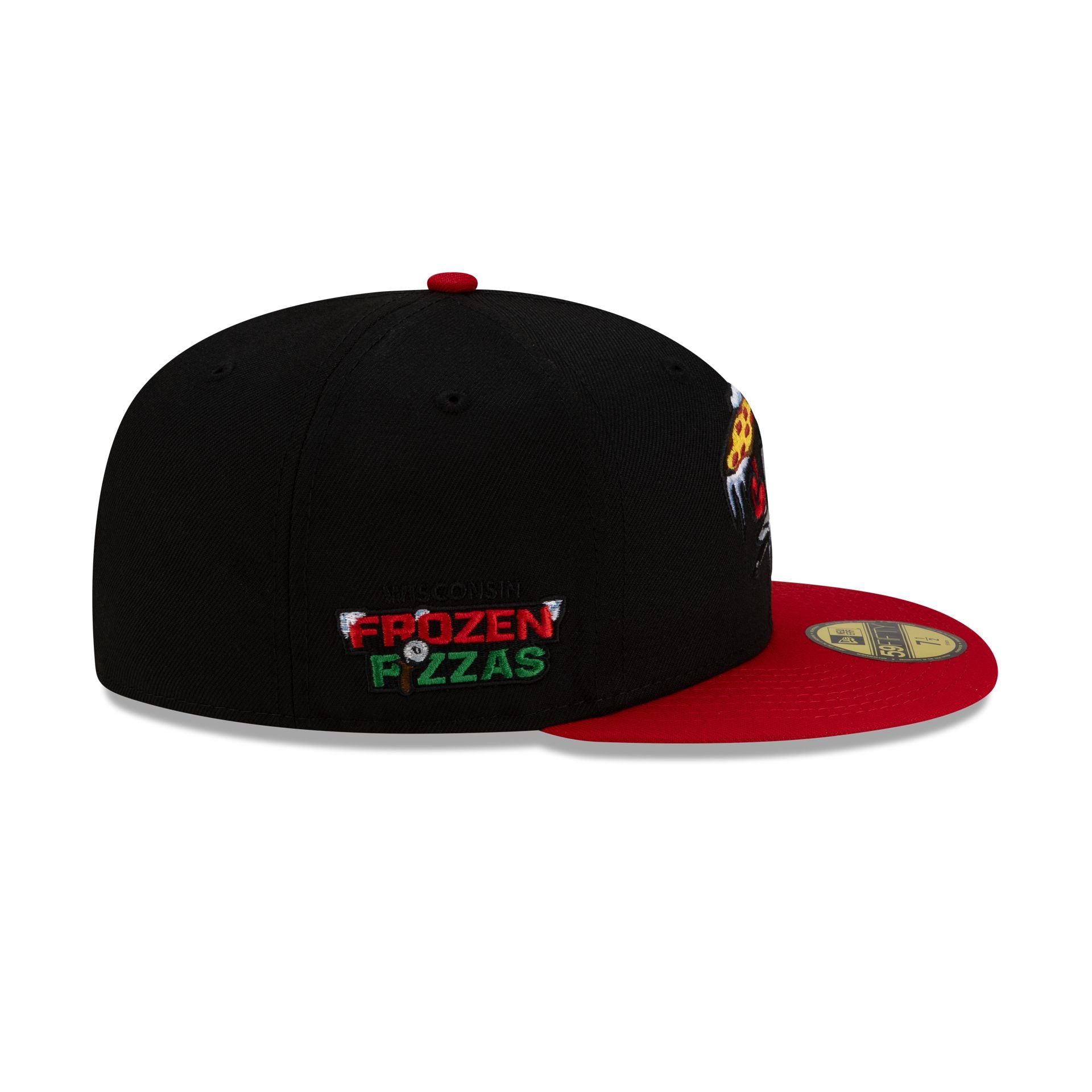 Wisconsin Timber Rattlers Black Food Pack 59FIFTY Fitted Hat – New