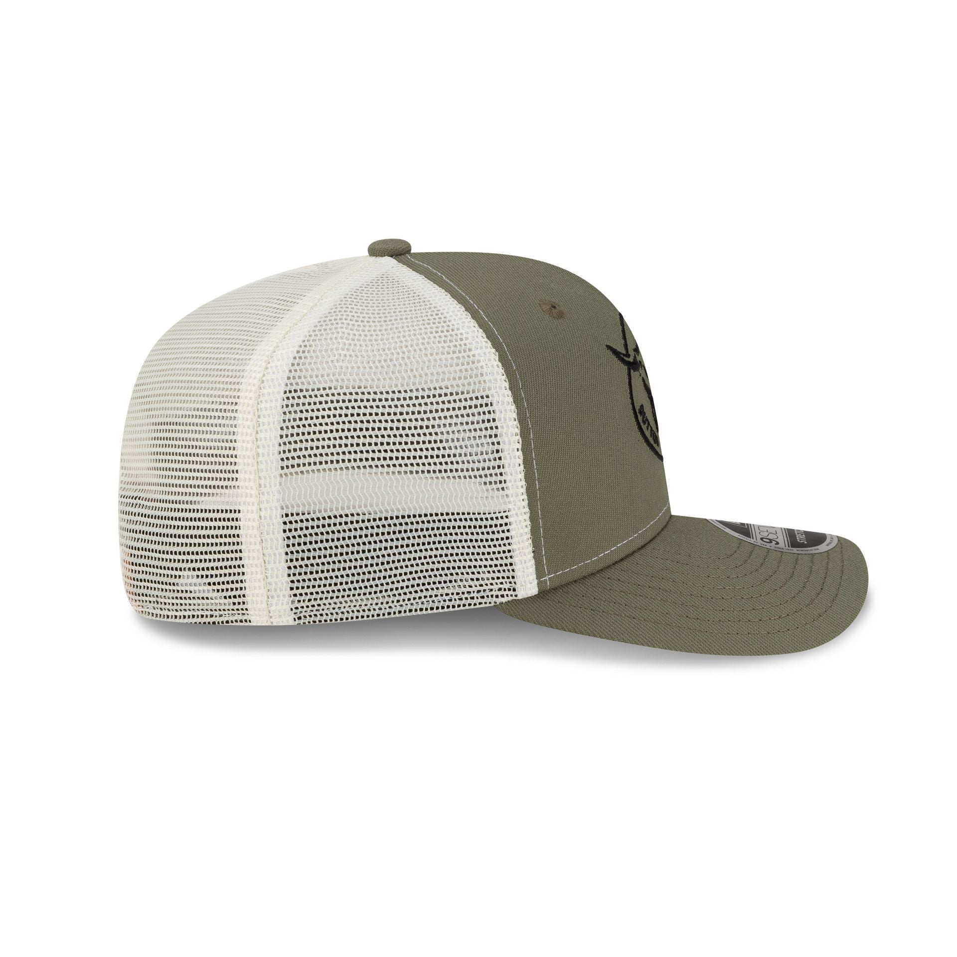 Yellowstone Bull Skull Green Bark 9SEVENTY Trucker Hat