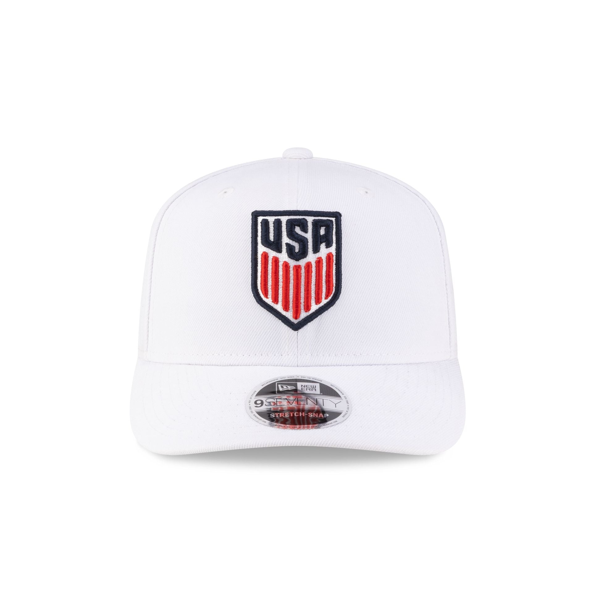U.S. Soccer Men's National Team Americana White 9SEVENTY Stretch-Snap Hat