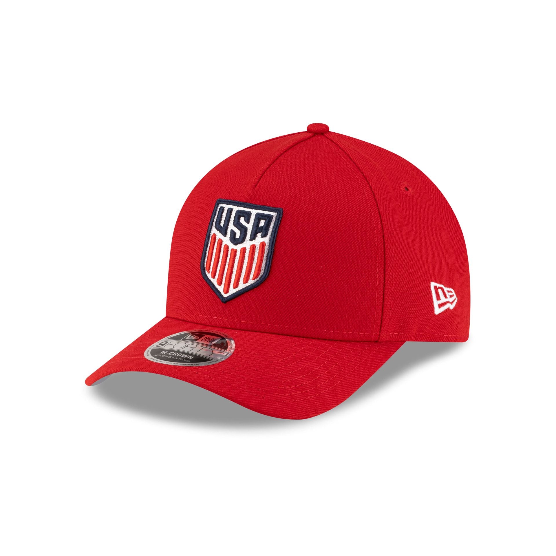 U.S. Soccer Men's National Team Americana Flag Red 9FORTY M-Crown A-Frame Snapback Hat