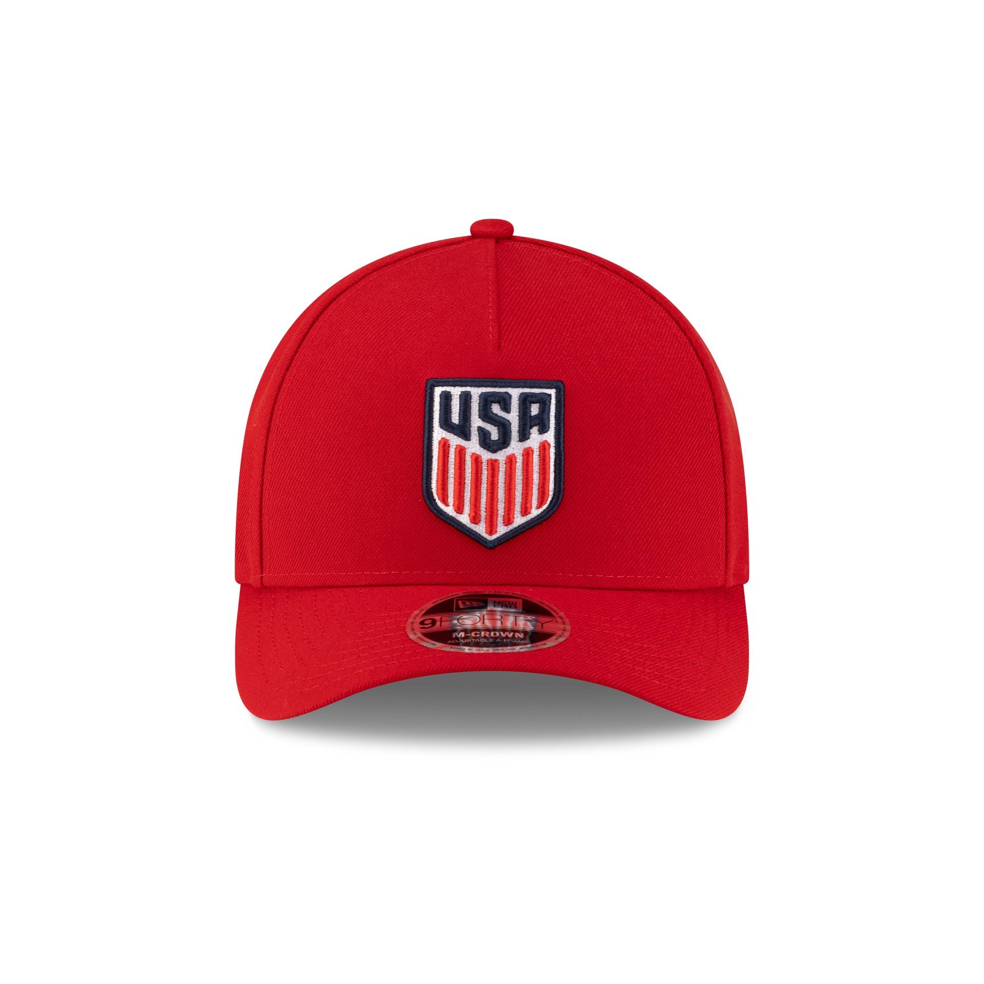 U.S. Soccer Men's National Team Americana Flag Red 9FORTY M-Crown A-Frame Snapback Hat