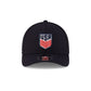 U.S. Soccer Men's National Team Americana Navy 9FORTY M-Crown A-Frame Snapback Hat