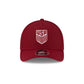 U.S. Soccer Men's National Team Cardinal 9FORTY M-Crown A-Frame Snapback Hat