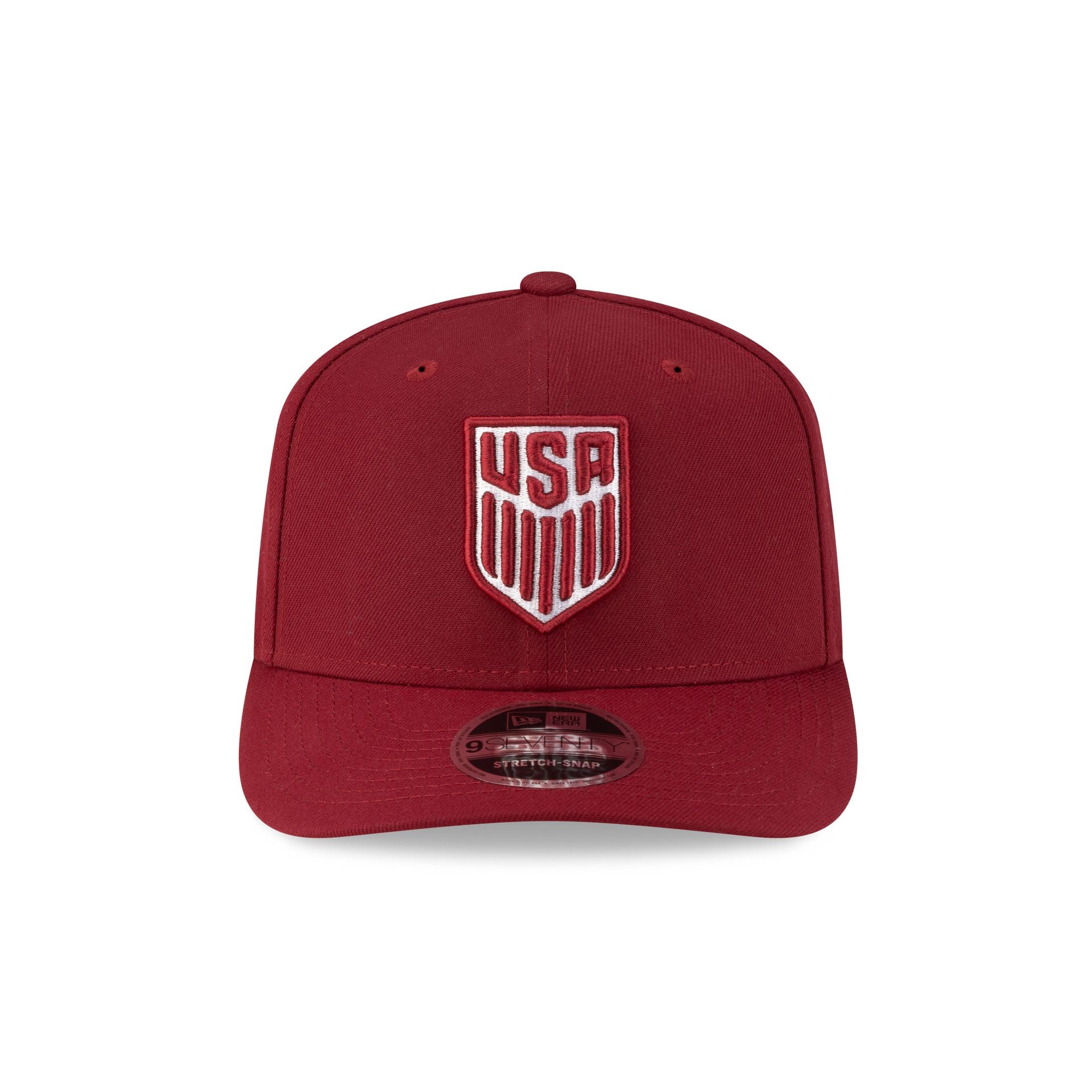 U.S. Soccer Men's National Team Cardinal 9SEVENTY Stretch-Snap Hat