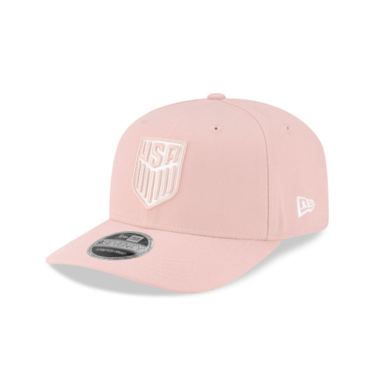 U.S. Soccer Men's National Team Pink 9SEVENTY Stretch-Snap Hat - New Era Cap