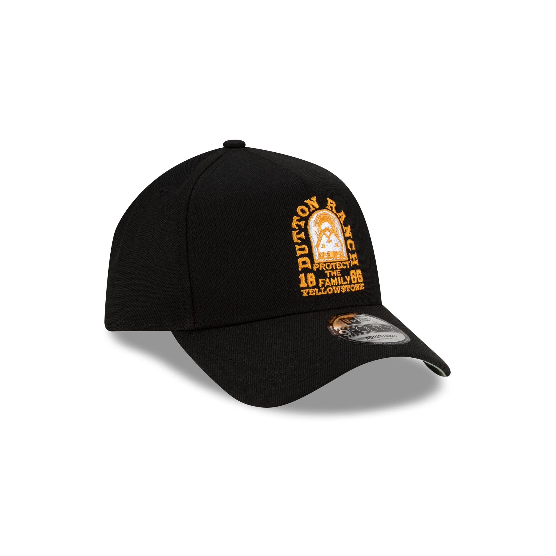 Yellowstone Black 9FORTY A-Frame Snapback Hat