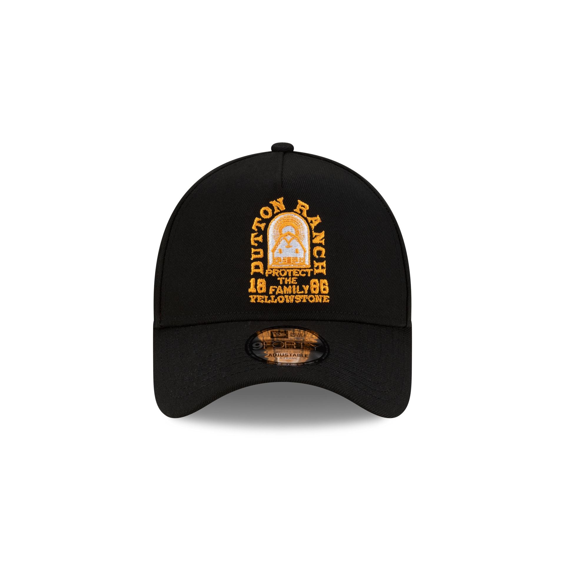 Yellowstone Black 9FORTY A-Frame Snapback Hat