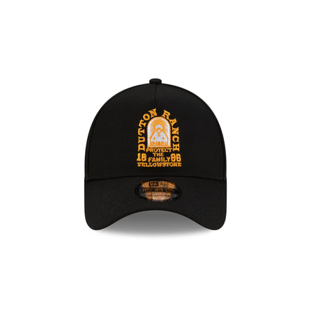 Yellowstone Black 9FORTY A-Frame Snapback Hat