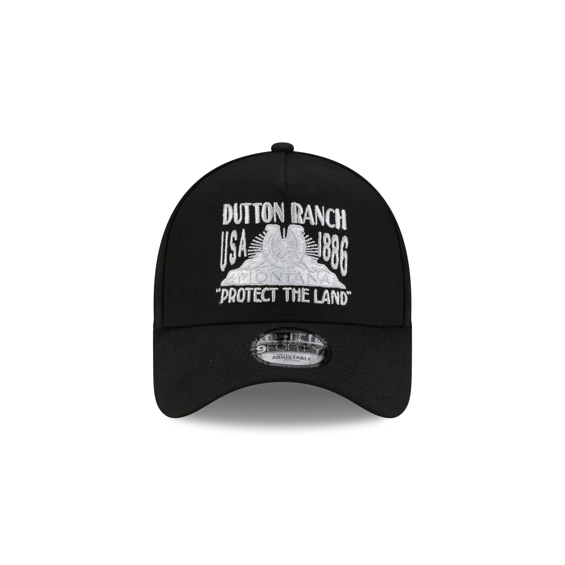Yellowstone Black & White 9FORTY A-Frame Snapback Hat