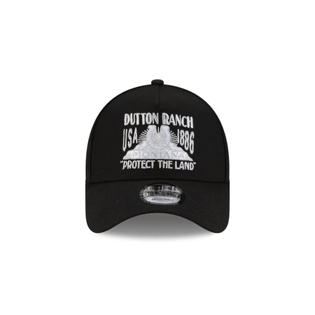 Yellowstone Black & White 9FORTY A-Frame Snapback Hat
