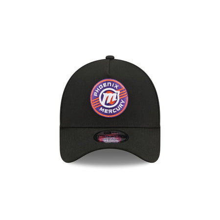 Phoenix Mercury Black 9FORTY A-Frame Snapback Hat