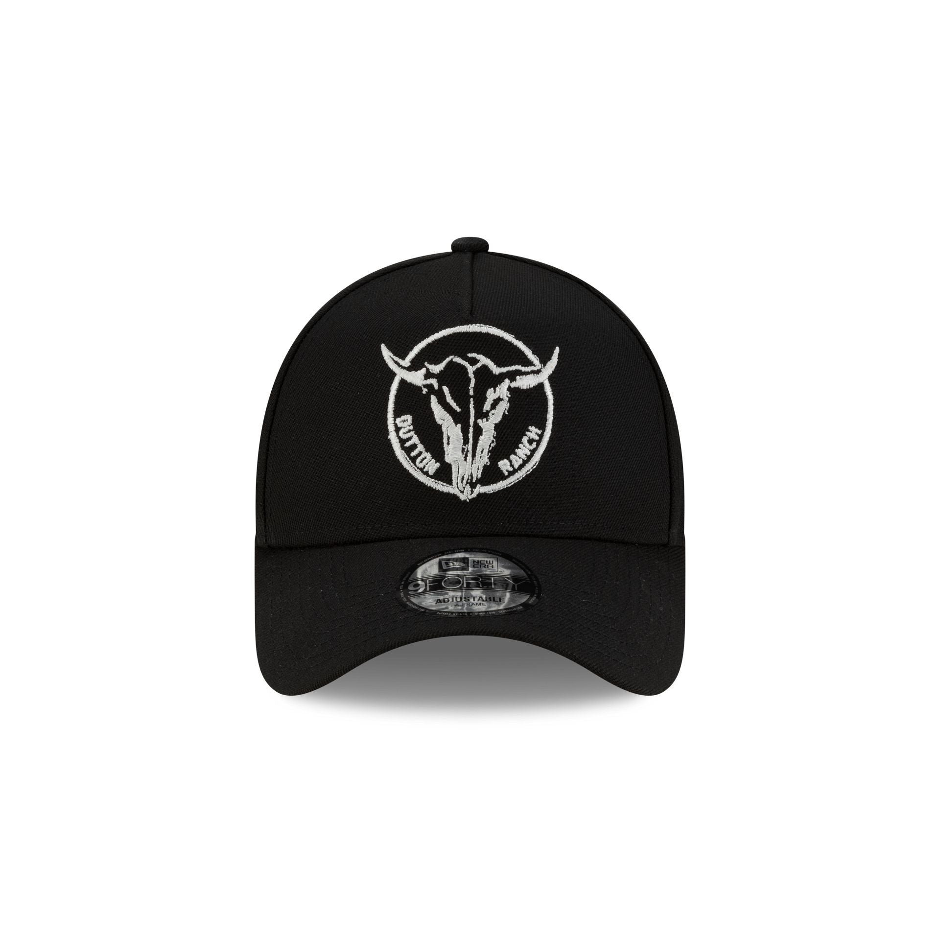 Yellowstone Bull Skull Black 9FORTY A-Frame Snapback Hat