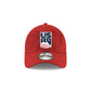 US Ski & Snowboard Red 9TWENTY Adjustable Hat
