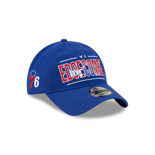 Philadelphia 76ers VJ Edgecombe Wordmark 9TWENTY Adjustable Hat - New Era Cap