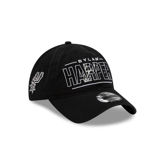 San Antonio Spurs Dylan Harper Wordmark 9TWENTY Adjustable Hat - New Era Cap