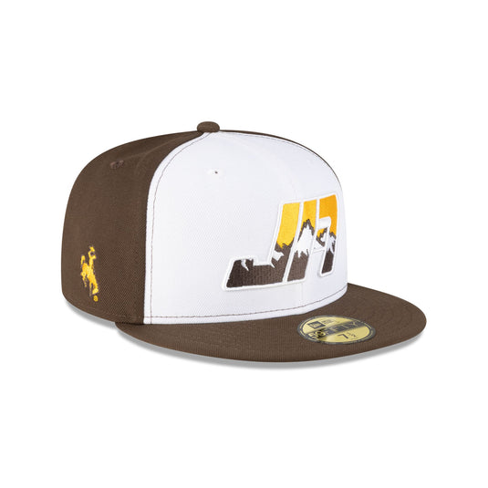 Wyoming Cowboys Josh Allen Jersey Retirement JA17 59FIFTY Fitted Hat - New Era Cap