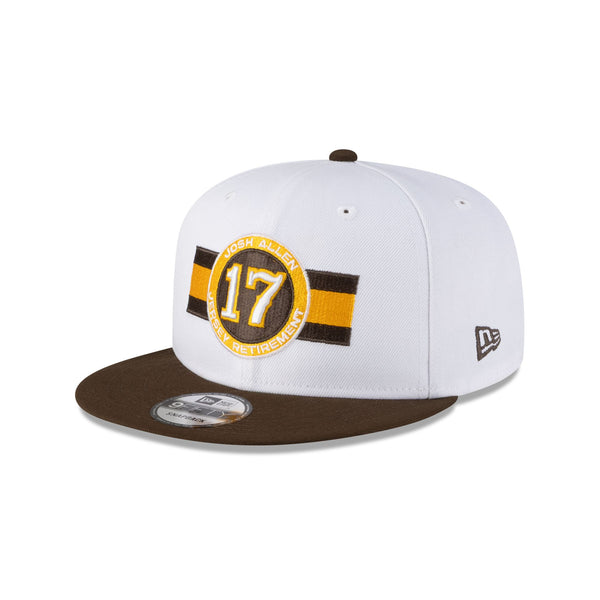 Wyoming Cowboys Josh Allen Jersey Retirement 17 9FIFTY Snapback