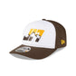 Wyoming Cowboys Josh Allen Jersey Retirement JA17 9SEVENTY Stretch-Snap Hat