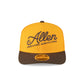 Wyoming Cowboys Josh Allen Jersey Retirement Gold 9SEVENTY Stretch-Snap Hat