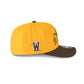 Wyoming Cowboys Josh Allen Jersey Retirement Gold 9SEVENTY Stretch-Snap Hat