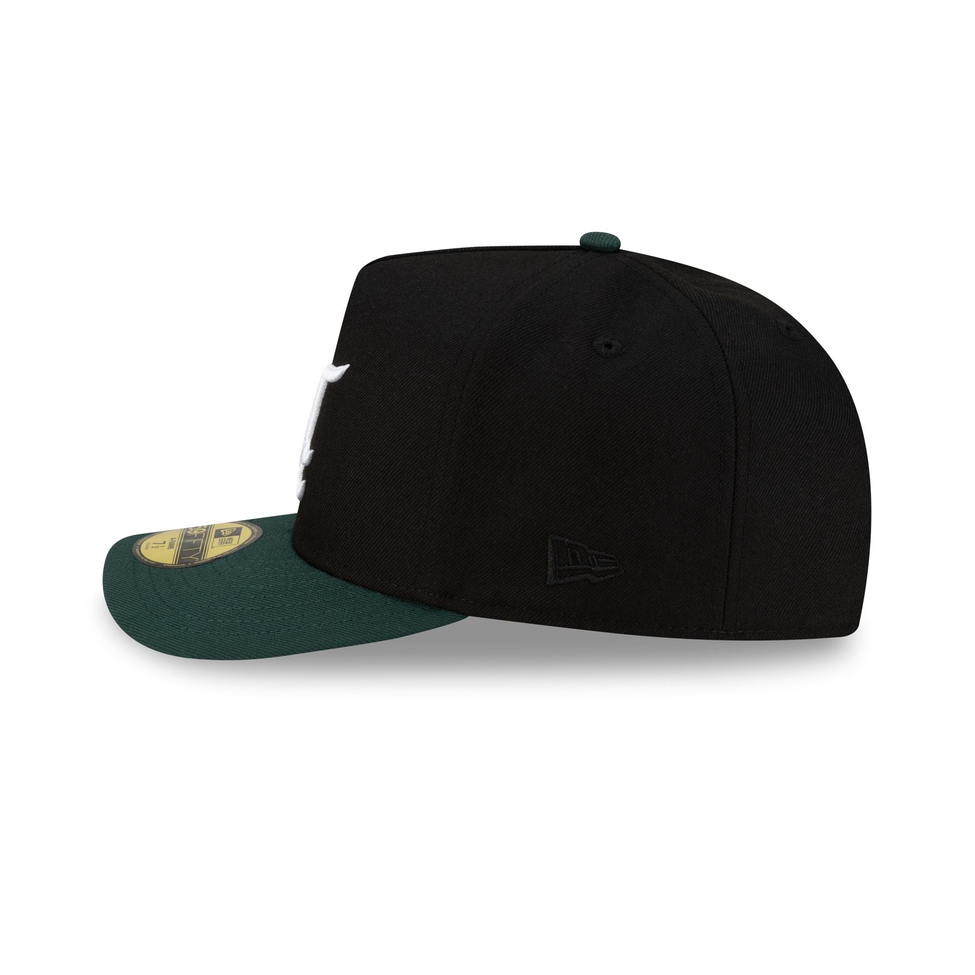 Just Caps Upside Down Logo Athletics 59FIFTY A-Frame Fitted Hat