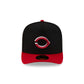 Just Caps Upside Down Logo Cincinnati Reds 59FIFTY A-Frame Fitted Hat