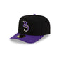 Just Caps Upside Down Logo Colorado Rockies 59FIFTY A-Frame Fitted Hat