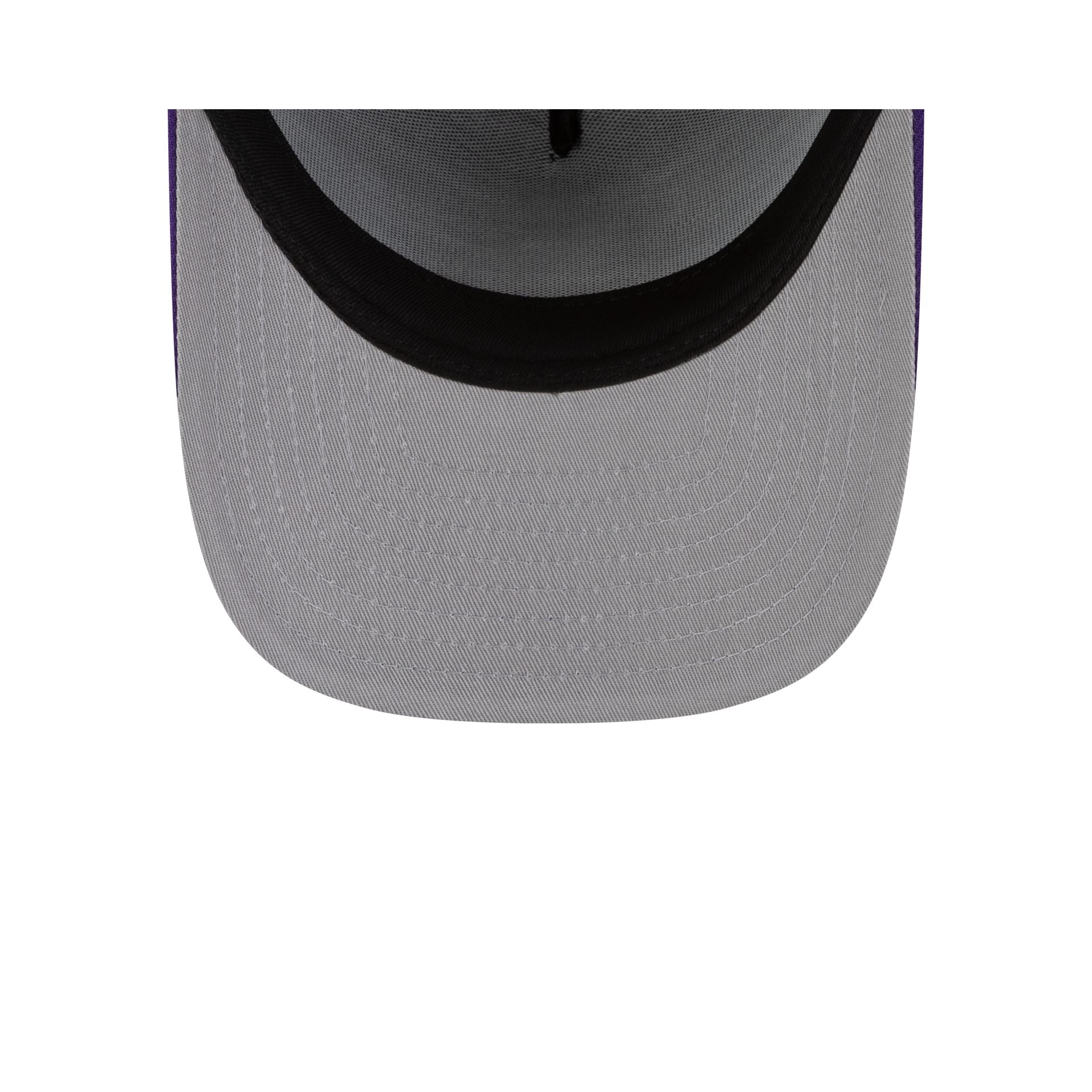 Just Caps Upside Down Logo Colorado Rockies 59FIFTY A-Frame Fitted Hat