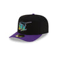 Just Caps Upside Down Logo Tampa Bay Rays 59FIFTY A-Frame Fitted Hat