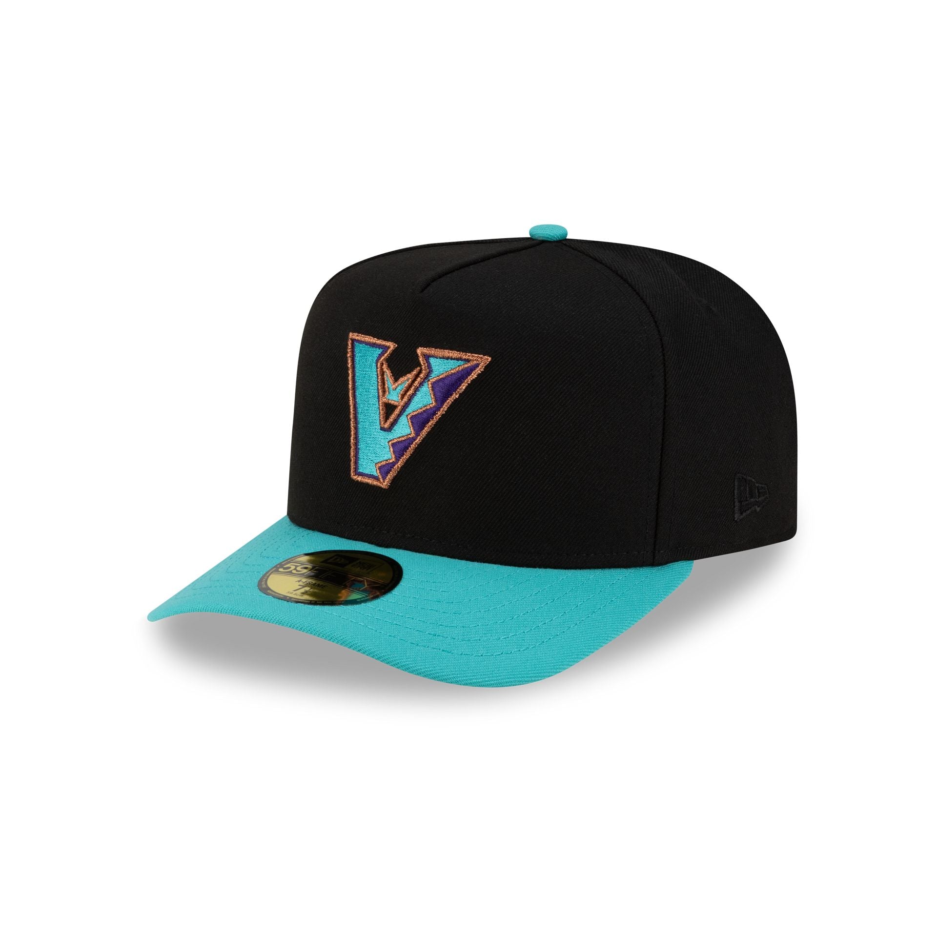Just Caps Upside Down Logo Arizona Diamondbacks 59FIFTY A-Frame Fitted Hat