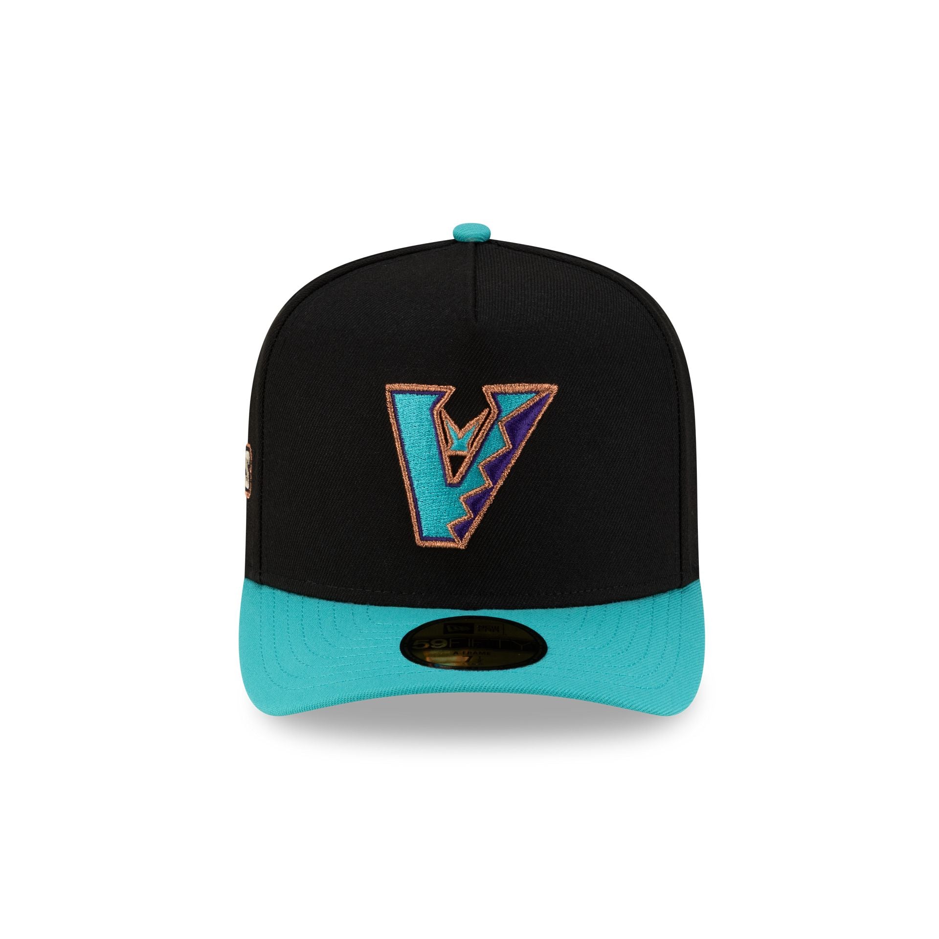 Just Caps Upside Down Logo Arizona Diamondbacks 59FIFTY A-Frame Fitted Hat