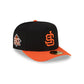 Just Caps Upside Down Logo San Francisco Giants 59FIFTY A-Frame Fitted Hat