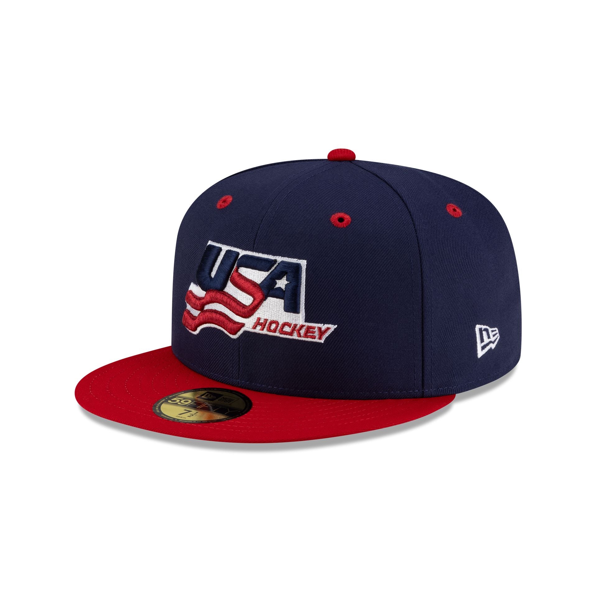 USA Hockey Light Navy 59FIFTY Fitted Hat