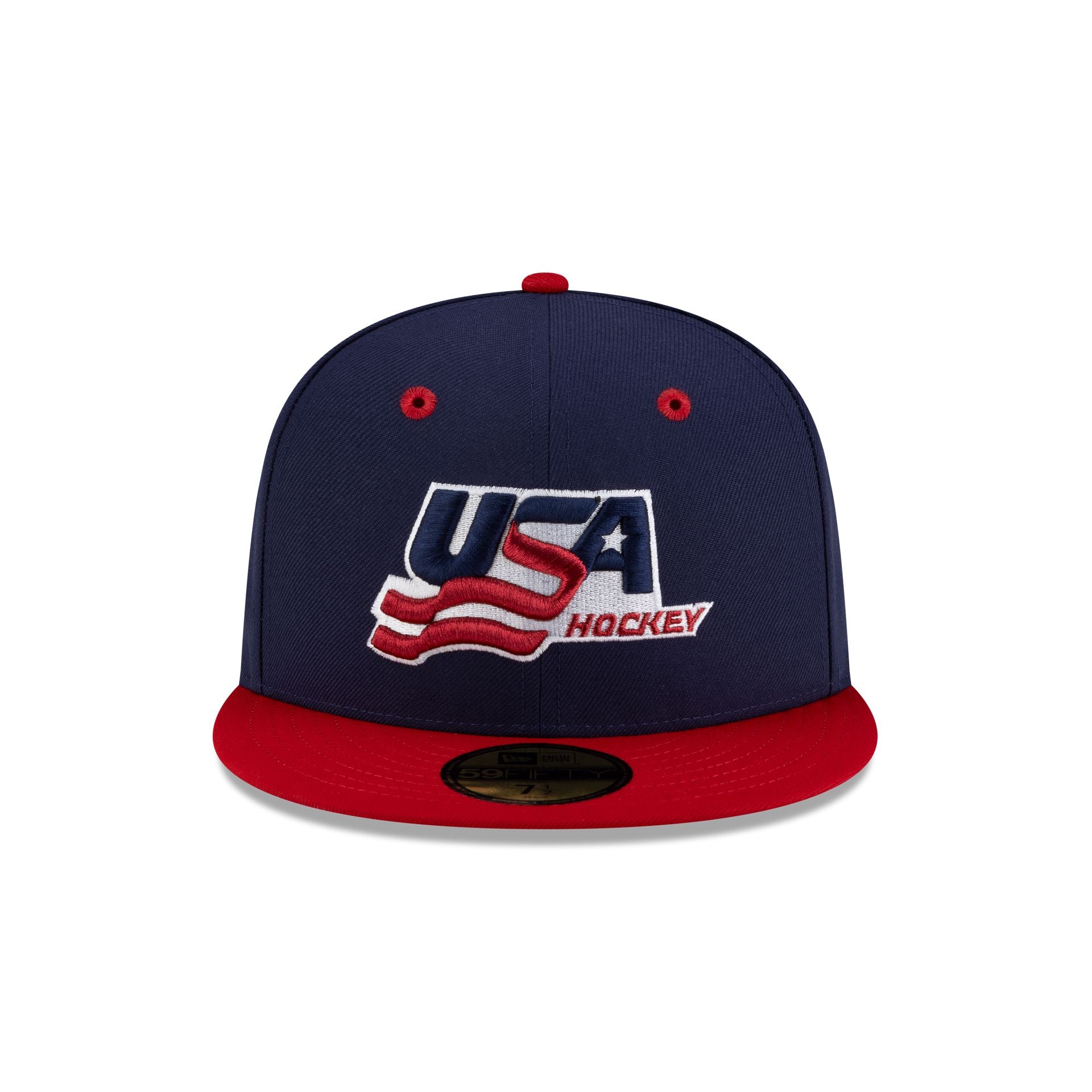 USA Hockey Light Navy 59FIFTY Fitted Hat