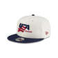 USA Hockey Chrome White 9FIFTY Snapback Hat