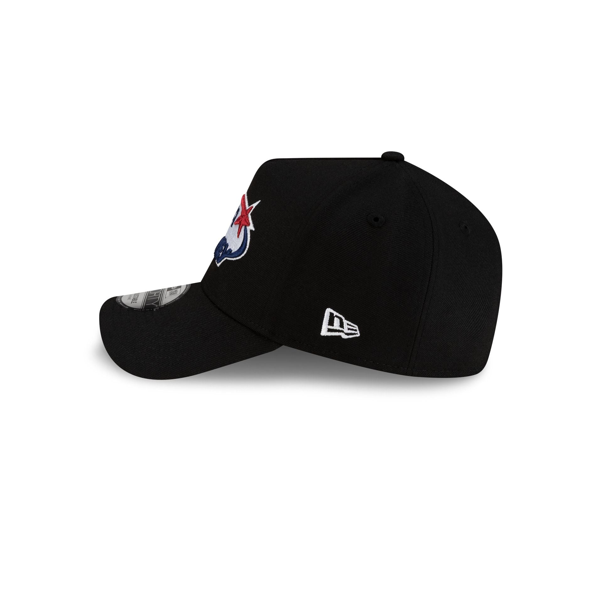 USA Hockey Black 9FORTY A-Frame Snapback Hat