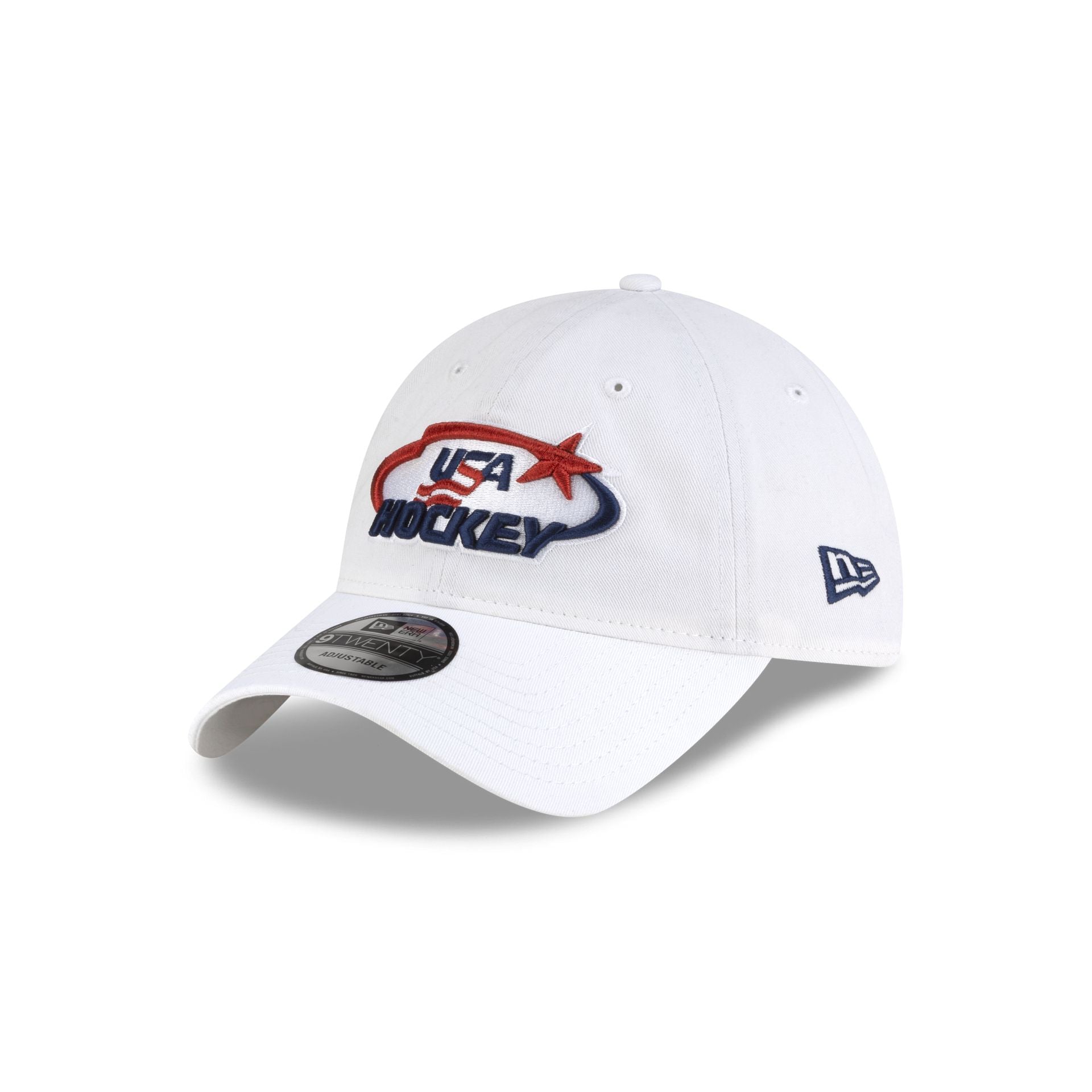 USA Hockey Optic White 9TWENTY Adjustable Hat